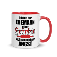 Ehemann einer Fränkin | Zweifarbige Tasse