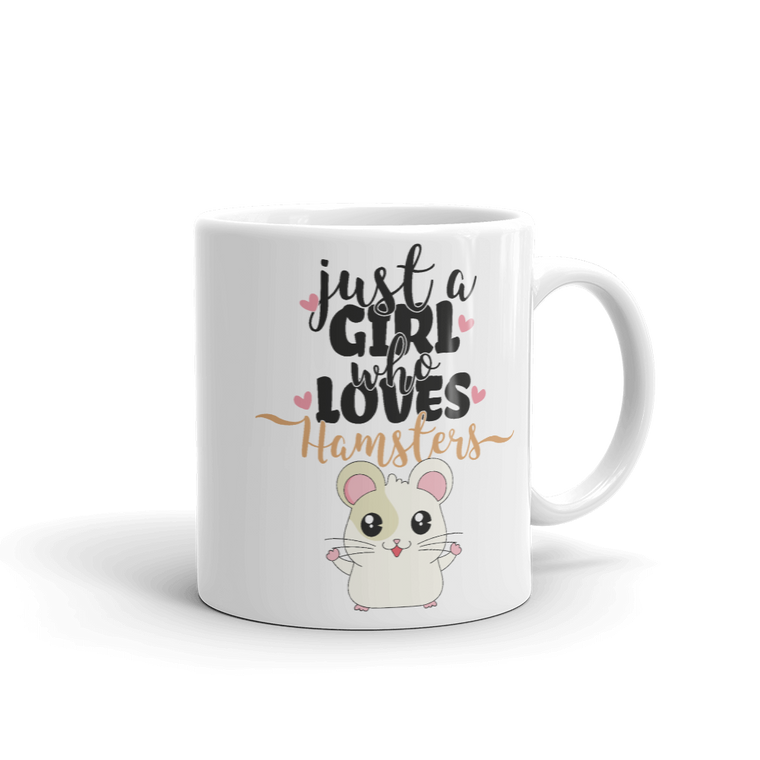 Just A Girl Who Loves Hamsters 2 | Tasse Kaffeebecher online kaufen - jimbeels.store