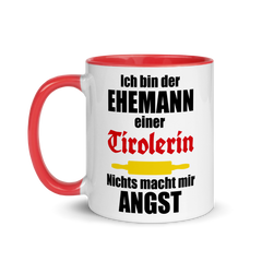 Ehemann einer Tirolerin | Zweifarbige Tasse