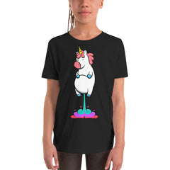 Furzendes Einhorn | T-Shirt für Kinder & Jugendliche
