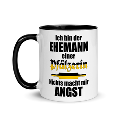 Ehemann einer Pfälzerin | Zweifarbige Tasse