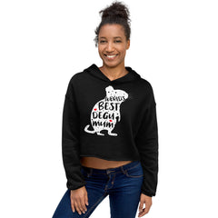 Produktbild zeigt World's Best Degu Mum | Crop Hoodie