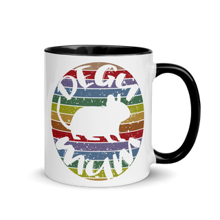 Degu Mum | Zweifarbige Tasse