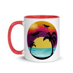 Drohnen & Quadrokopter | Zweifarbige Tasse