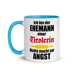 Ehemann einer Tirolerin | Zweifarbige Tasse