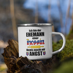 Ehemann einer Hessin | Emaille Tasse