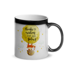 Thanks Fox Ballon | Glänzende Zaubertasse