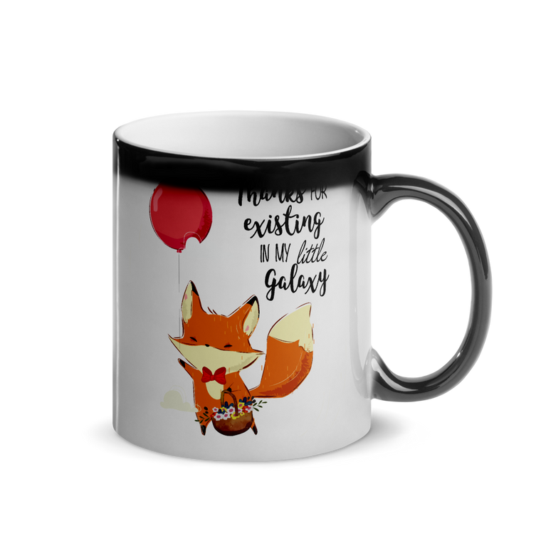 Thanks Flying Fox | Glänzende Zaubertasse