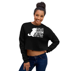 Produktbild zeigt Buy a Chinchilla Chinchillas | Crop Sweatshirt