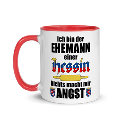 Ehemann einer Hessin | Zweifarbige Tasse
