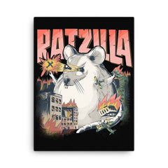 RATZILLA | Bedruckte Leinwand