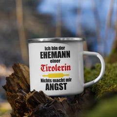 Ehemann einer Tirolerin | Emaille Tasse Lustiger Spruch