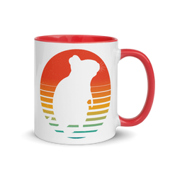 Degu Vintage Sun | Zweifarbige Tasse