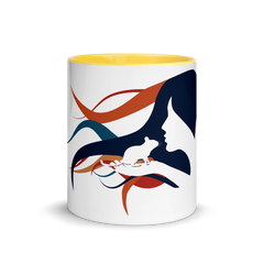 Degu Kiss | Zweifarbige Tasse