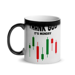 Thank God It's Monday | Glänzende Zaubertasse