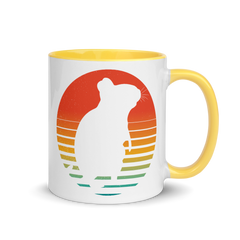 Degu Vintage Sun | Zweifarbige Tasse