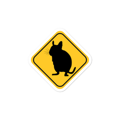 Degu Warnschild | Vinyl Aufkleber