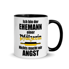 Ehemann einer Pfälzerin | Zweifarbige Tasse