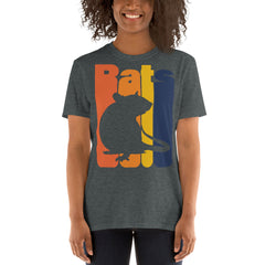 Zeigt vintage-farbratte-unisex-t-shirt in Black