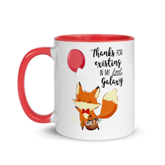 Thanks Flying Fox | Zweifarbige Tasse