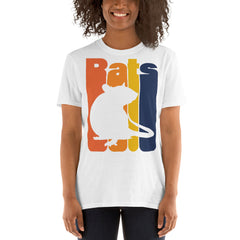 Zeigt vintage-farbratte-unisex-t-shirt in Black