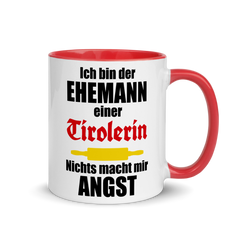 Ehemann einer Tirolerin | Zweifarbige Tasse