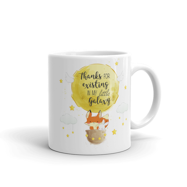 Bild einer Thanks Fox Ballon | Tasse