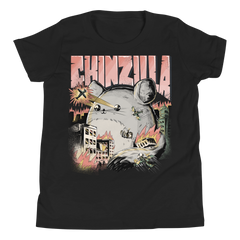 Zeigt ein T-Shirt für Kids und Teenager mit Chinzilla | T-Shirt für Kinder & Jugendliche