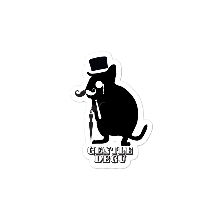 Gentle Degu | Vinyl Aufkleber