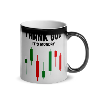 Thank God It's Monday | Glänzende Zaubertasse