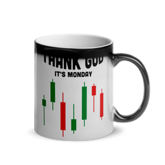 Thank God It's Monday | Glänzende Zaubertasse