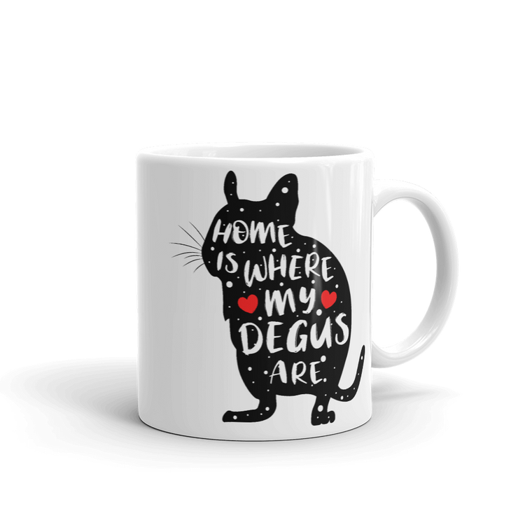 Home Is Where My Degus Are | Tasse