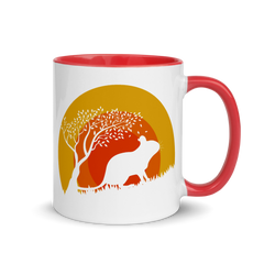 Degu Sun Tree | Zweifarbige Tasse