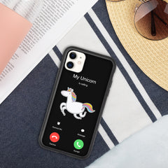 My Unicorn Is Calling | Biodegradable phone case