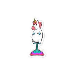 Furzendes Einhorn | Vinyl Aufkleber