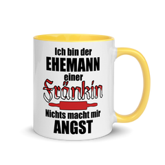 Ehemann einer Fränkin | Zweifarbige Tasse