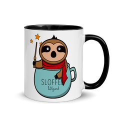 Sloffee Wizard | Zweifarbige Tasse Lustiger Spruch