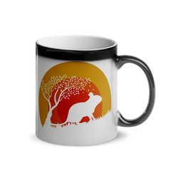 Degu Sun Tree | Glänzende Zaubertasse