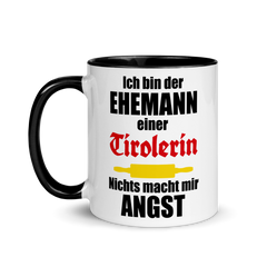 Ehemann einer Tirolerin | Zweifarbige Tasse