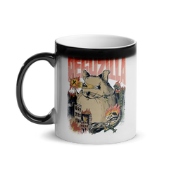 Deguzilla | Glänzende Zaubertasse