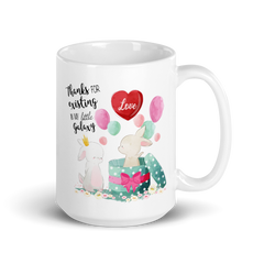 Thanks Bunnys | Tasse