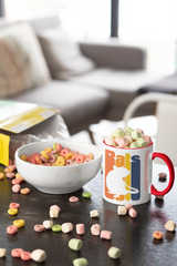 Ratten | Vintage Farbratte | Zweifarbige Tasse