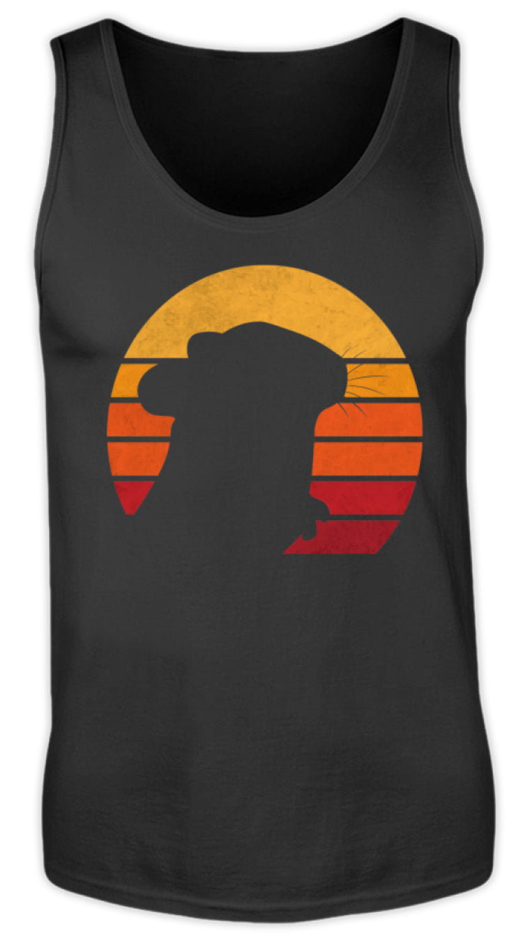 Chinchilla - Vintage & Retro Eighties | Herren Tank Top in Black in Größe S