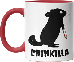 Chinkilla Witzige Rot Tasse kaufen Geschenk