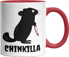 Chinkilla Witzige Rot Tasse kaufen Geschenk