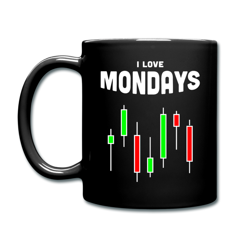 I Love Mondays - Schwarz