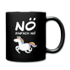 Nö Einhorn - Schwarz