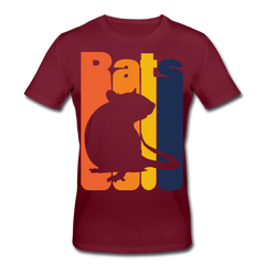 Männer Bio-T-Shirt von Stanley & Stella - Burgunderrot