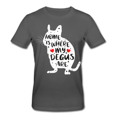 Home Is Where My Degus Are - Anthrazit