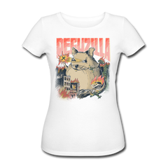DEGUZILLA | Frauen Bio-T-Shirt - Weiß